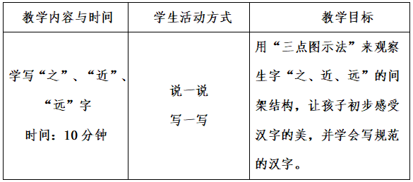 写字目标表.png